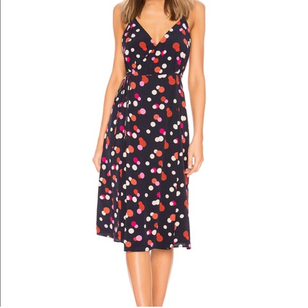 NWT Lovers + Friends midi Wrap Dress (M)